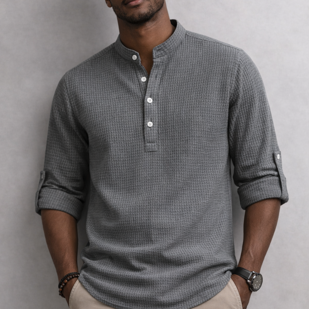 JUAN-Camisa Henley Hudson